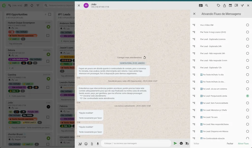 CRM para WhatsApp Kanbam 3