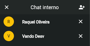 Chat Interno WhatsApp da InChats