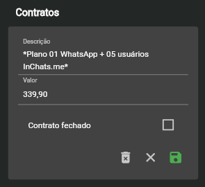 contratos whatsapp inchats