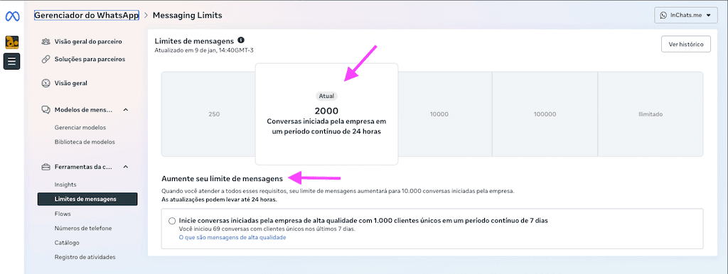 Disparos em Massa no WhatsApp