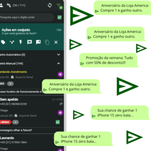 Disparos em Massa WhatsApp