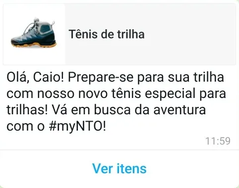 Mensagens de Marketing WhatsApp